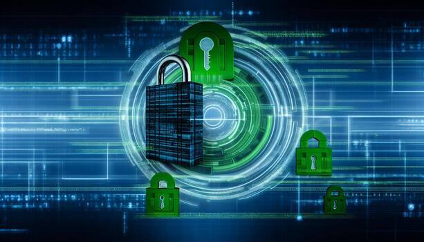realistic image of cyber security to be used as in HP campaign-1