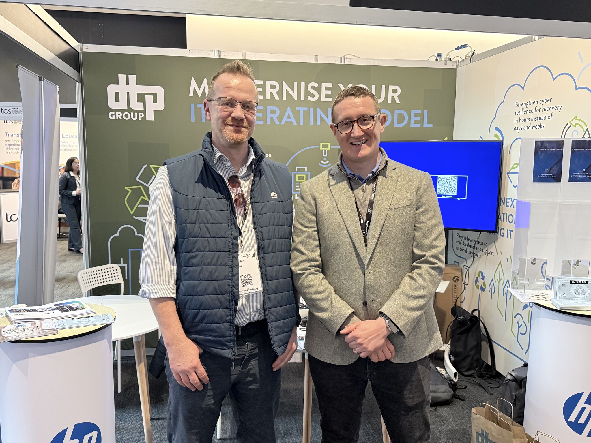 Carl & Sam at UCISA26