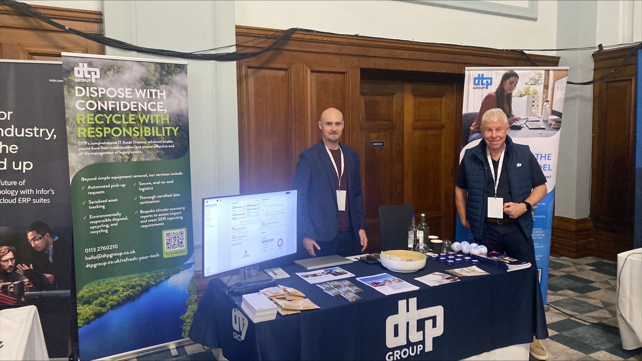 DTP stand at UKITL