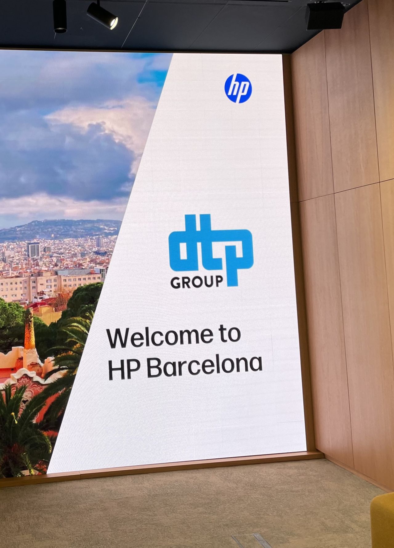 HP Barcelona welcome