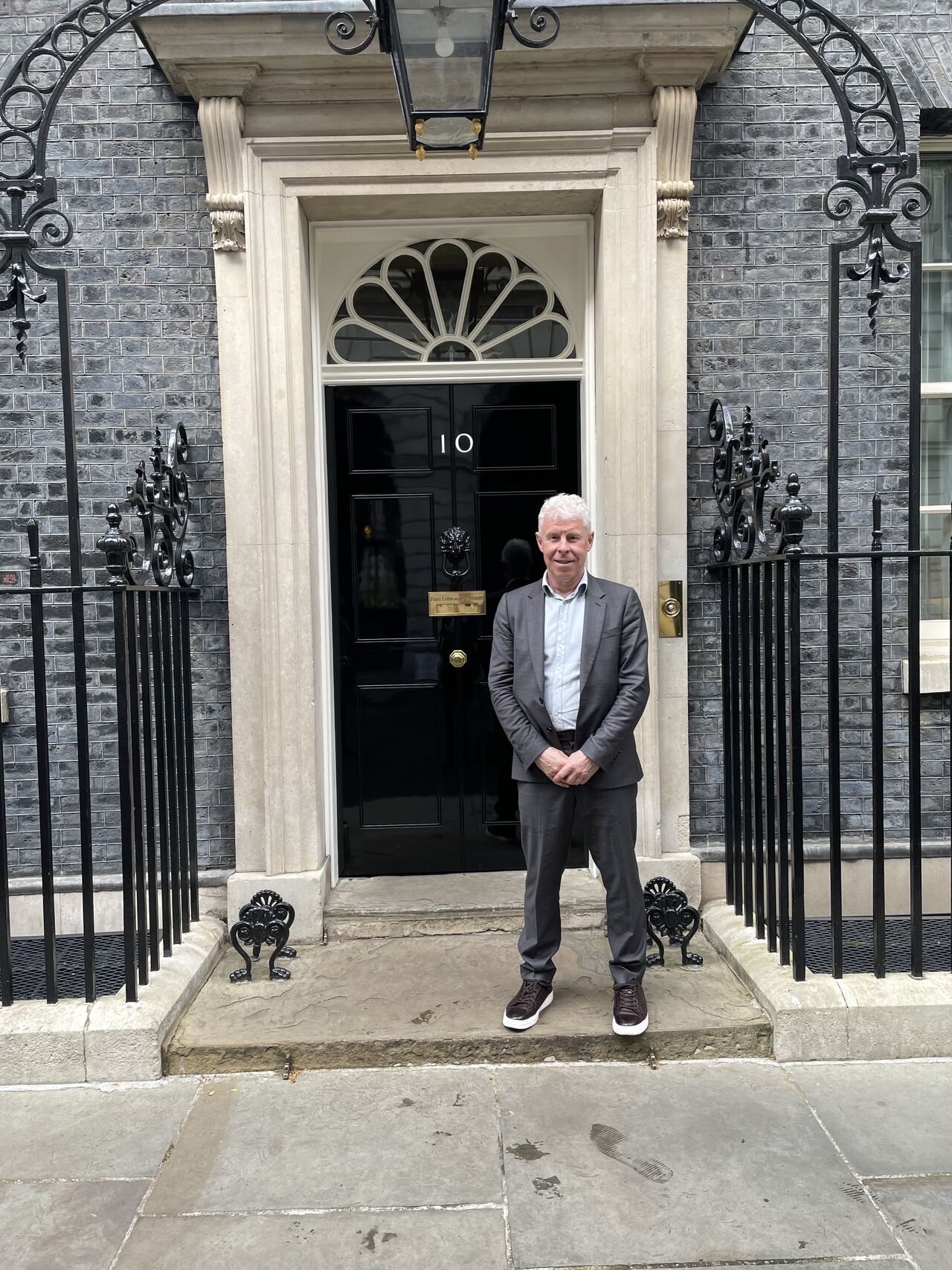 Howard at Downing Street Open Cloud Coalition
