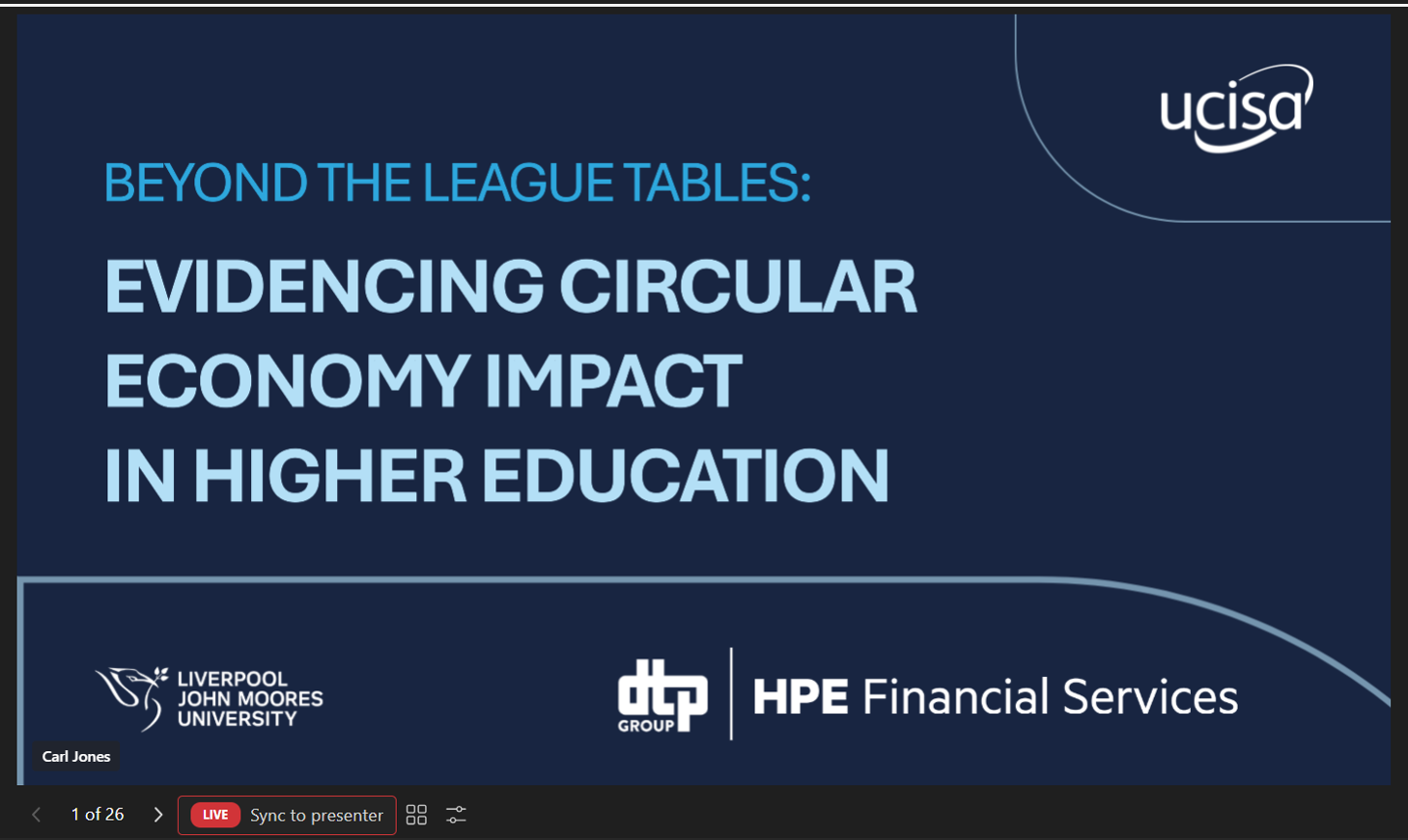 UCISA webinar
